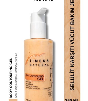 Karın - Kol Sıkılaştırıcı Vücut Jeli - Selülit Karşıtı Toparlayıcı - Yeşil Kahve, Aescin ve Zencefil