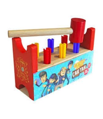 Çak Tak Ahşap Zeka Oyuncağı