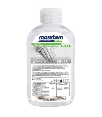M105 Alkol Bazlı El Dezenfektanı 250 ml
