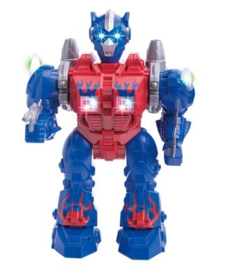 Robotor Ateş Eden Sesli Işıklı Yürüyen Robot