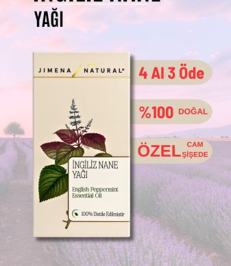 İngiliz Nanesi Uçucu Yağı 30 ml - Saç ve Cilt Bakımı