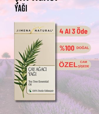 Çay Ağacı Uçucu Yağı 30 ml - % 100 Doğal Saç ve Cilt Bakımı