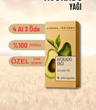 Avokado Yağı %100 Doğal Soğuk Sıkım 30 ml