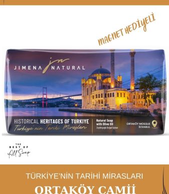 PARFÜMLÜ & ZEYTİNYAĞLI BANYO SABUNU 220 GR - ORTAKÖY CAMİİ - ÖZEL SERİ - ORTAKÖY MOSQUE