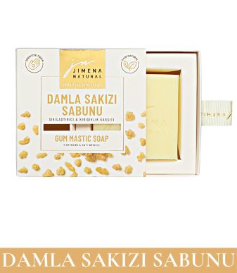 - Damla Sakızı Sabunu 150 gr - Doğal, Kırışıklık Karşıtı, Nemlendirici, Gözenek Sıkılaştırıcı