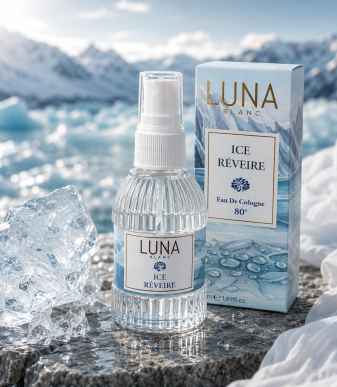 Ice Rêveire Buz Ferahlığı Kolonyası 80° Premium Sprey Kolonya 50 ml